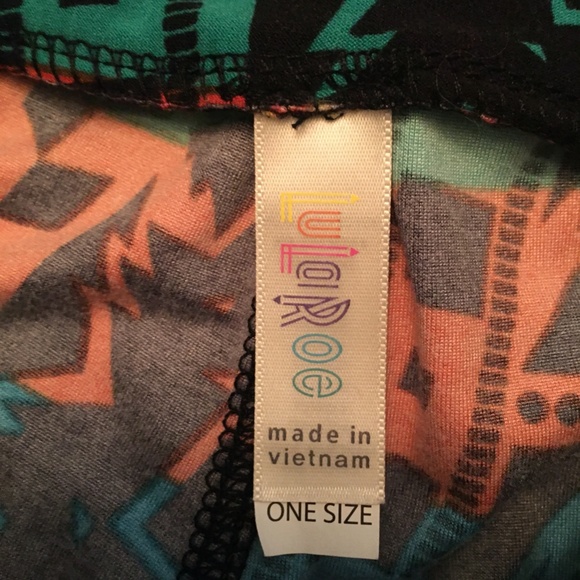 NWOT LuLaRoe Leggings - One Size (OS) - Picture 3 of 5
